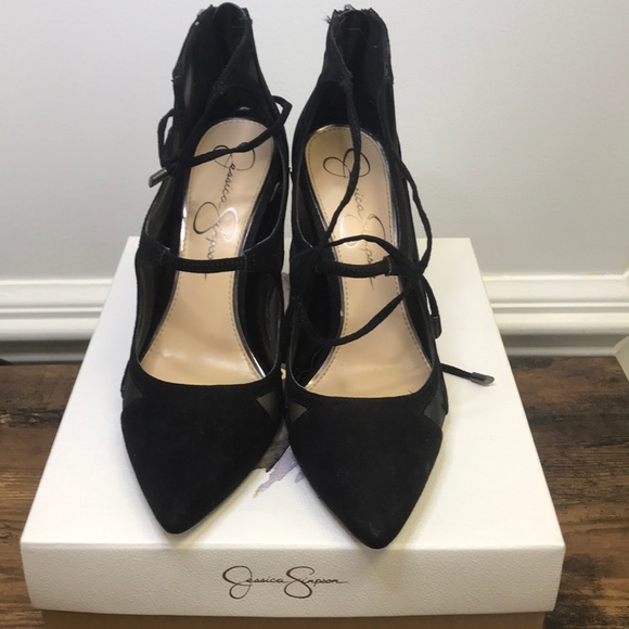 Black Jessica Simpson heels - Picture 2 of 4